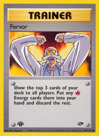 [PKM] Fervor (124/132) [Gym Challenge 1st Edition]