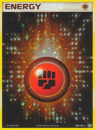 [BE] Fighting Energy (106/106) [EX: Emerald]