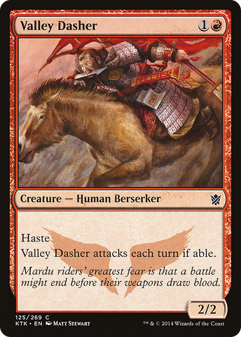 {C} Valley Dasher [Khans of Tarkir][KTK 125]