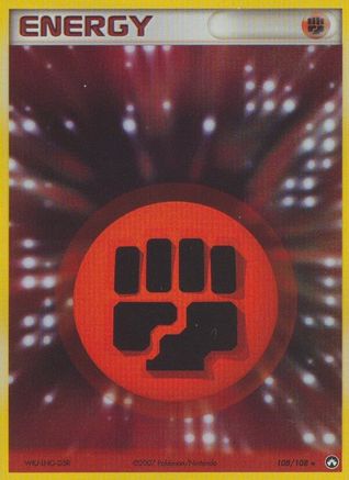 [PKM BE] Fighting Energy (108/108) [EX: Power Keepers]