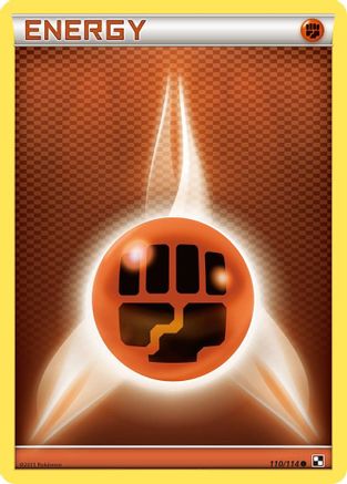 [PKM BE] Fighting Energy (110/114) [Black & White: Base Set]