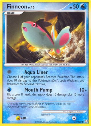 [PKM] Finneon (61/100) [Diamond & Pearl: Stormfront]