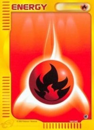 [PKM BE] Fire Energy (161/165) [Expedition: Base Set]