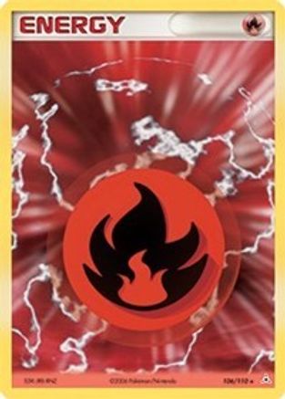 [PKM BE] Fire Energy (106/110) [EX: Holon Phantoms]