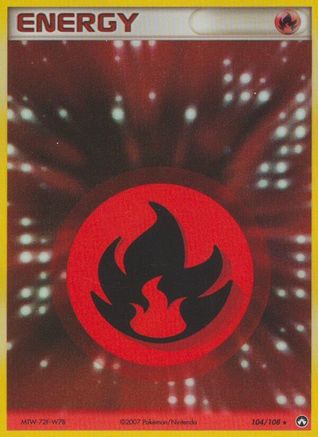 [PKM BE] Fire Energy (104/108) [EX: Power Keepers]