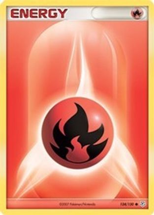 [PKM BE] Fire Energy (124/130) [Diamond & Pearl: Base Set]