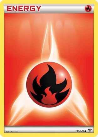 [PKM BE] Fire Energy (133/146) [XY: Base Set]