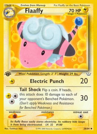 [PKM] Flaaffy (28/64) [Neo Revelation 1st Edition]