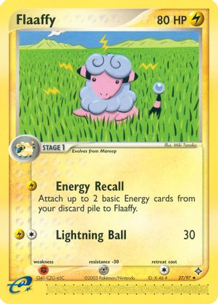 [PKM] Flaaffy (27/97) [EX: Dragon]