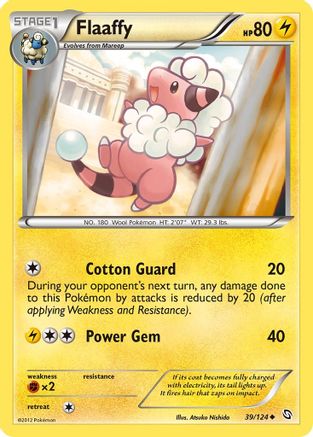 [PKM] Flaaffy (39/124) [Black & White: Dragons Exalted]