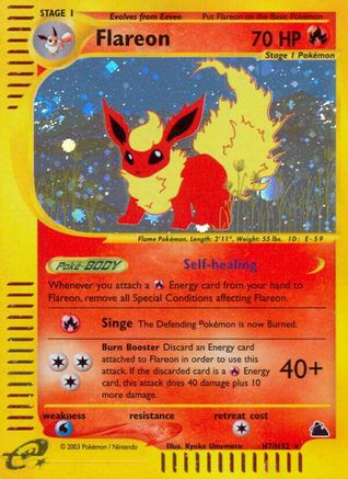 [PKM] Flareon (H7/H32) [Skyridge]