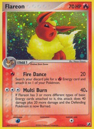 [PKM] Flareon (5/115) [EX: Unseen Forces]