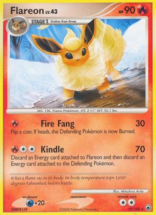 [PKM] Flareon (19/100) [Diamond & Pearl: Majestic Dawn]