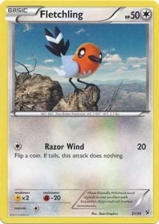 [PKM] Fletchling (31/39) [XY: Kalos Starter Set]