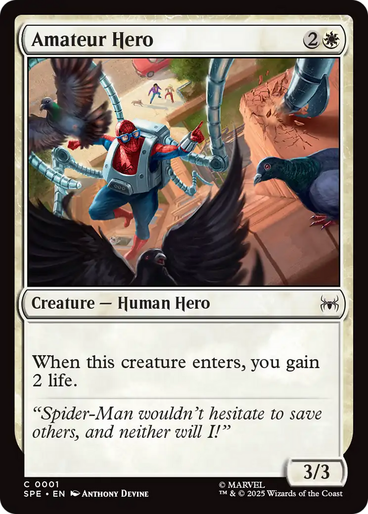 {@@ SPE C} Amateur Hero [Marvel's Spider-Man: Eternal-Legal] [SPE 001]