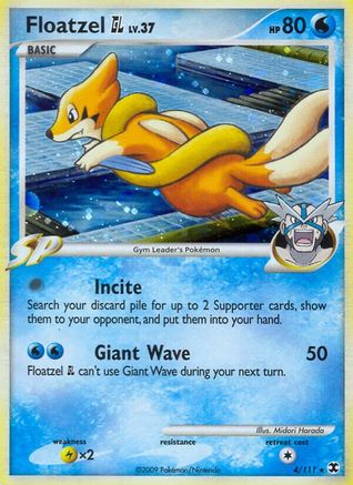 [PKM] Floatzel GL (4/111) [Platinum: Rising Rivals]