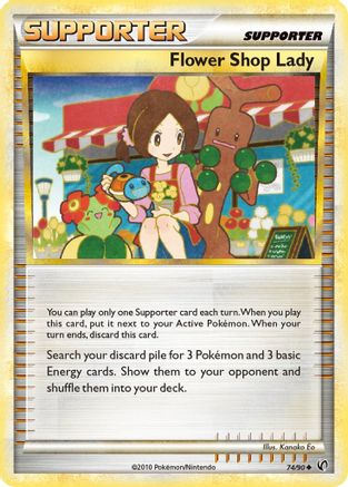 [PKM] Flower Shop Lady (74/90) [HeartGold & SoulSilver: Undaunted]