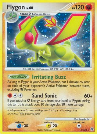 [PKM-R] Flygon (5/132) [Diamond & Pearl: Secret Wonders]