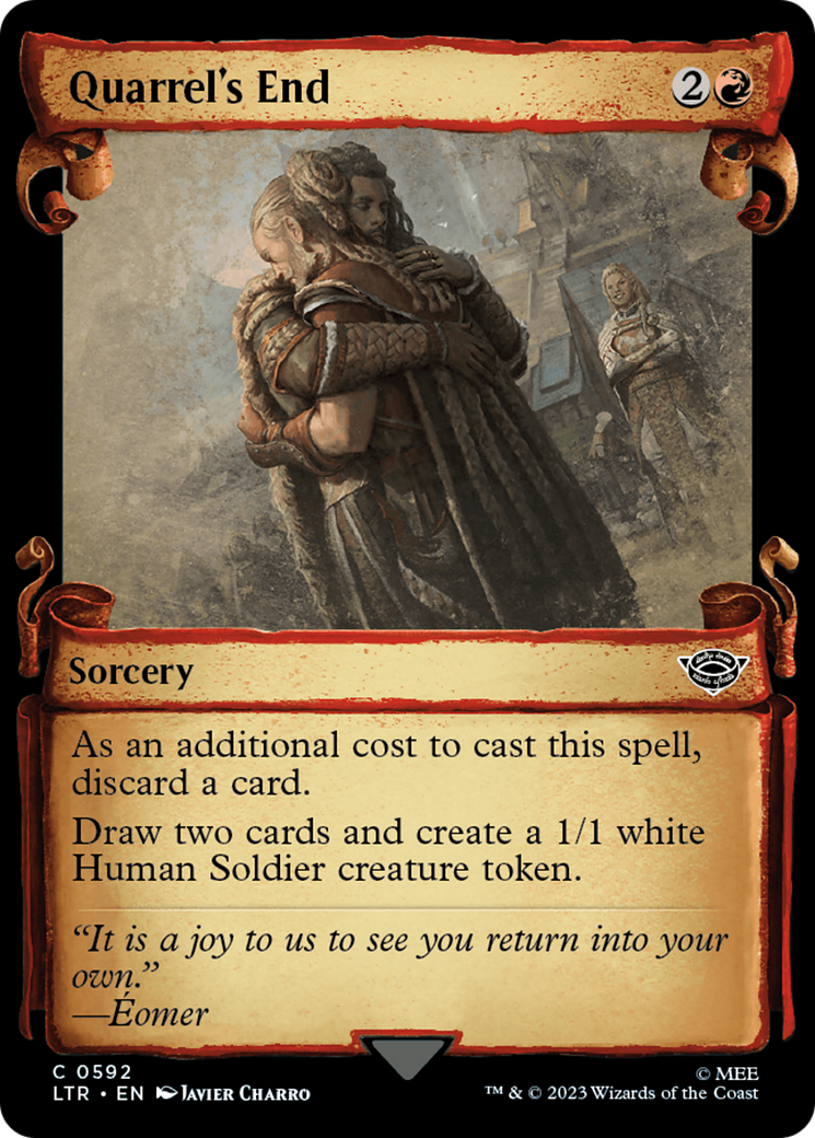 {C} Quarrel's End [The Lord of the Rings: Tales of Middle-Earth Showcase Scrolls][LTR 592]