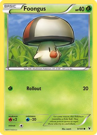 [PKM] Foongus (9/101) [Black & White: Noble Victories]