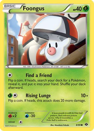 [PKM] Foongus (8/99) [Black & White: Next Destinies]