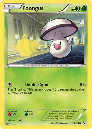 [PKM] Foongus (17/124) [Black & White: Dragons Exalted]