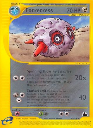 [PKM] Forretress (9/144) [Skyridge]