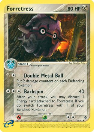 [PKM] Forretress (28/97) [EX: Dragon]