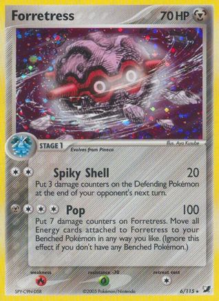 [PKM] Forretress (6/115) [EX: Unseen Forces]
