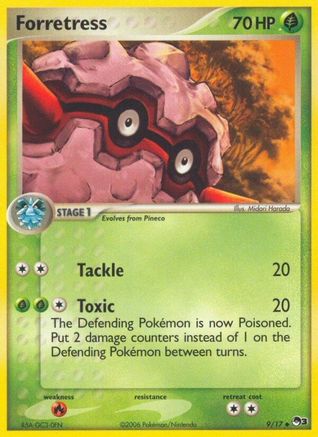 [PKM] Forretress (9/17) [POP Series 3]