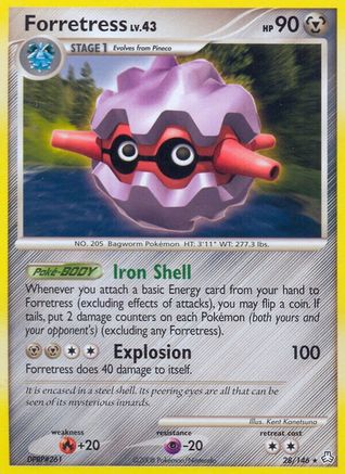 [PKM] Forretress (28/146) [Diamond & Pearl: Legends Awakened]