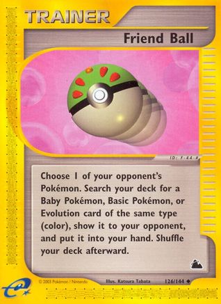 [TR] Friend Ball (126/144) [Skyridge]