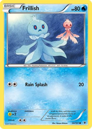 [PKM] Frillish (30/101) [Black & White: Noble Victories]