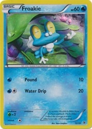 [PKM] Froakie (12/39) [XY: Kalos Starter Set]