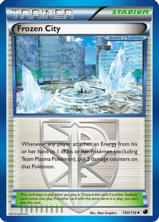 [PKM] Frozen City (100/116) [Black & White: Plasma Freeze]