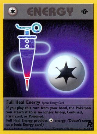 [PKM] Full Heal Energy (81/82) [Team Rocket 1st Edition]