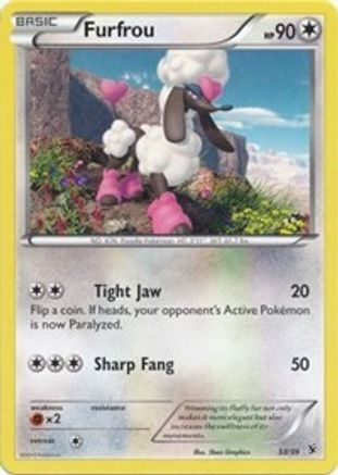 [PKM] Furfrou (33/39) [XY: Kalos Starter Set]