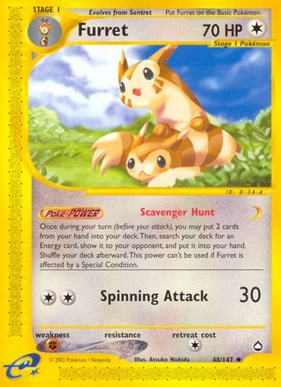 [PKM-C] Furret (48/147) [Aquapolis]