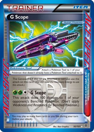 [TR] G Scope (93/101) [Black & White: Plasma Blast]