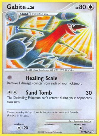 [PKM] Gabite (59/147) [Platinum: Supreme Victors]