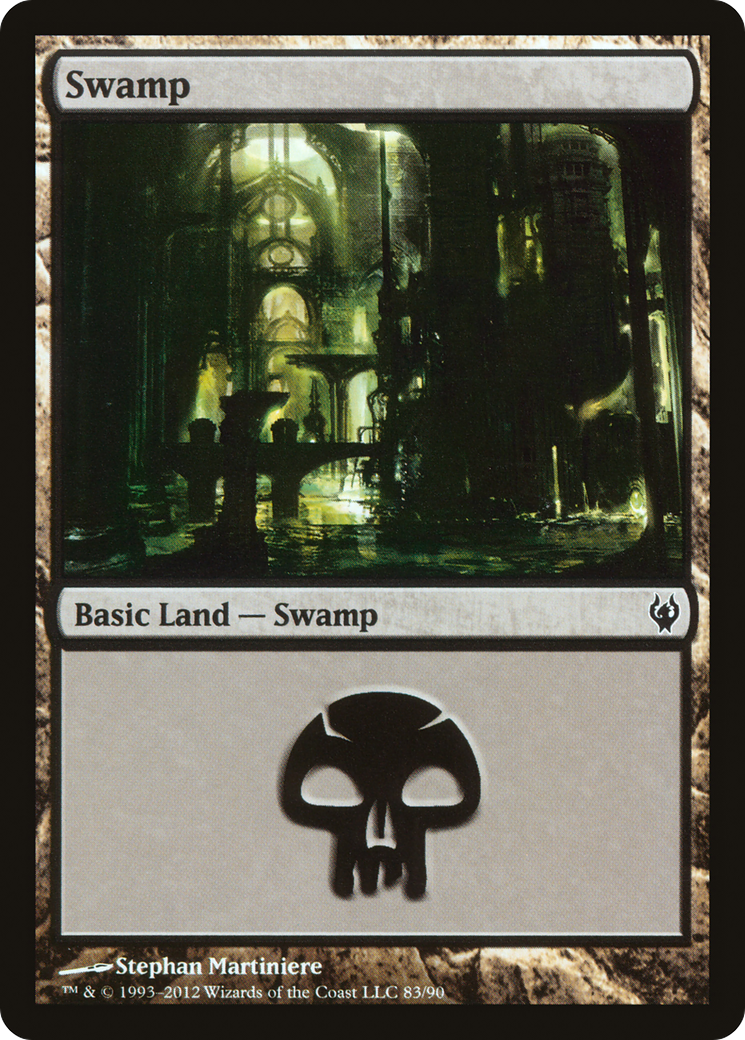 {B}[DDJ 083] Swamp (83) [Duel Decks: Izzet vs. Golgari]