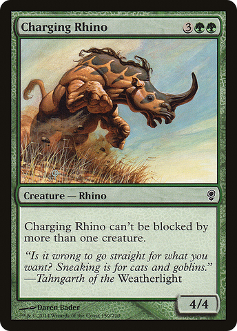 {C} Charging Rhino [Conspiracy][CNS 159]