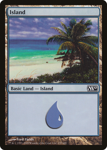 {B}[M10 237] Island (237) [Magic 2010]