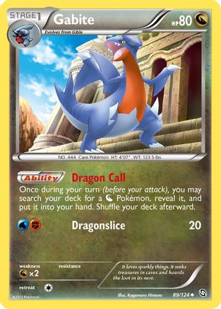 [PKM] Gabite (89/124) [Black & White: Dragons Exalted]