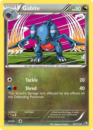 [PKM] Gabite (95/113) [Black & White: Legendary Treasures]