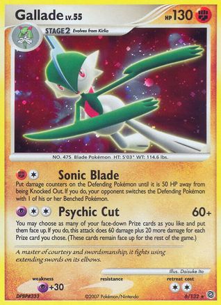 [PKM-R] Gallade (6/132) [Diamond & Pearl: Secret Wonders]