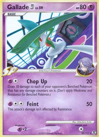 [PKM-R] Gallade (20/111) [Platinum: Rising Rivals]