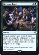 {R} Barroom Brawl [Commander Legends: Battle for Baldur's Gate Prerelease Promos][PR CLB 217]