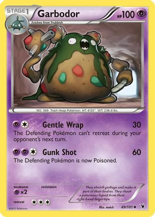 [PKM] Garbodor (49/101) [Black & White: Noble Victories]