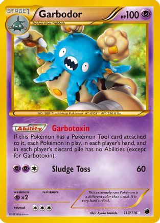 [PKM] Garbodor (119/116) [Black & White: Plasma Freeze]